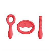 Oral Development Tools - 3 Months+ (3 Pack in Cora