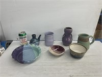 Decorative handmade pottery