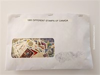 1800 Variety Of Canadian Stamps Sealed & Not Verif
