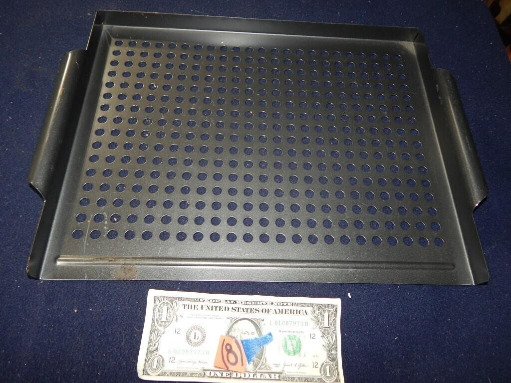 Stainless Steel Grill Grid w/ Handles