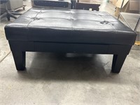 Ottoman seat with drawer 40in wide 17 1/4 in tall