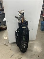 Set of golf clubs uncles PING and moment is clubs