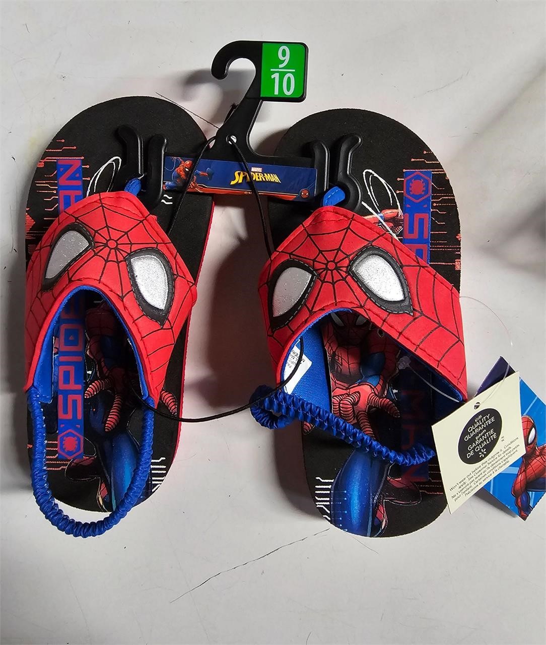 Size 9/10 Spiderman Sandals