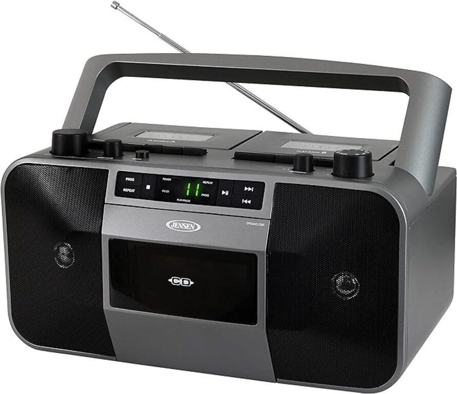 JENSEN MCR-1500 Portable Stereo CD Player and Dual
