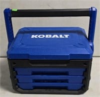 Kobalt tool box with tools