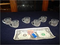 6ct Mini Glass Cups