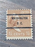1 1/2 Cent Stamp