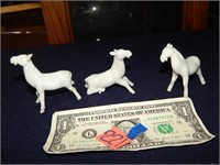 3ct Porcelain Horse Figurines