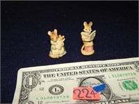 2ct F. Warne Mini Figurines