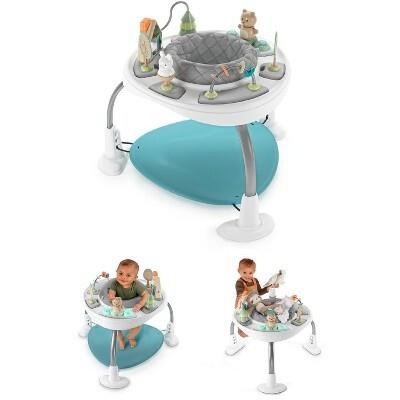 Ingenuity Spring & Sprout 2-in-1 Baby Activity Cen