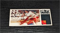 3 Unopened 1974 Loblaws Action Player Stamps