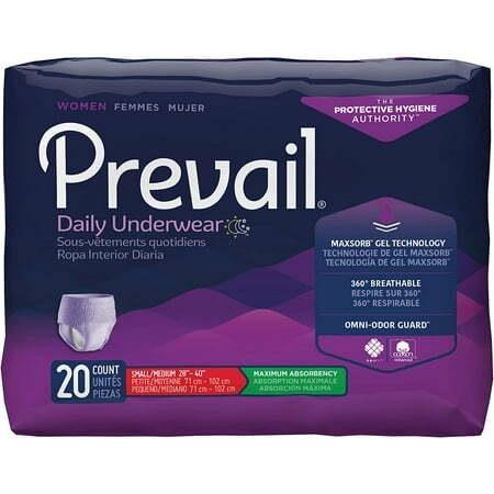 $109  Prevail Max Absorbency Protective Underwear