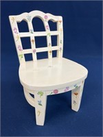 Floral Doll Chair Kitchen Country Flower 7
