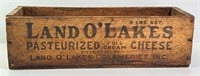 Vintage Wood Land O'Lakes Cheese Box