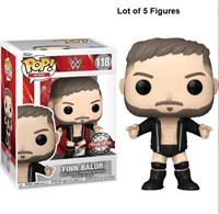 Lot Of 5 Funko Pop! WWE: Finn Balor