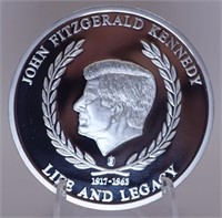Life and Legacy of John F. Kennedy Coin