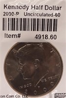 2000-P Kennedy Half Dollar