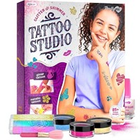 Temporary Shimmery Tattoo Studio Kit for Kids -