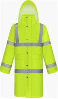 Safety Works Hi-Visibility Rain Suit Size LARGE $4