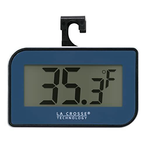 La Crosse Blue Digital Refrigerator Thermometer
