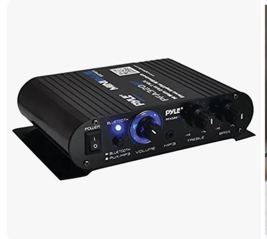 2-Channel 90 Watt Max Power Bluetooth AUX C