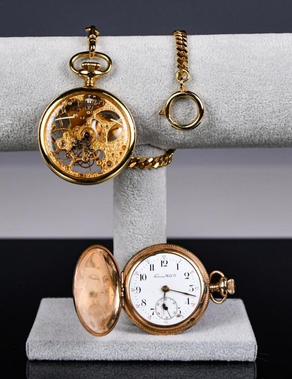 Group of 2 Vintage Pocket Watches