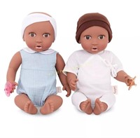 Babi LullaBaby $35 Retail 14" Twin Baby Dolls