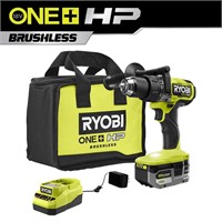 RYOBI 18V Brushless Cordless Hammer Drill Kit $204