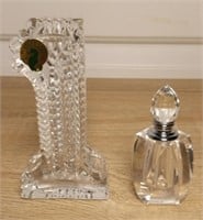 Nice Crystal Perfume Bottle & Waterford Crystal
