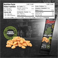 4 pieces of Dunn’s Famous Dill Pickle Peanuts,