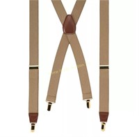 Wembley $22 Retail Solid Stretch Suspenders - Men
