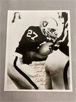 Frank Hawkins Autographed NFL 8"x10" Photo