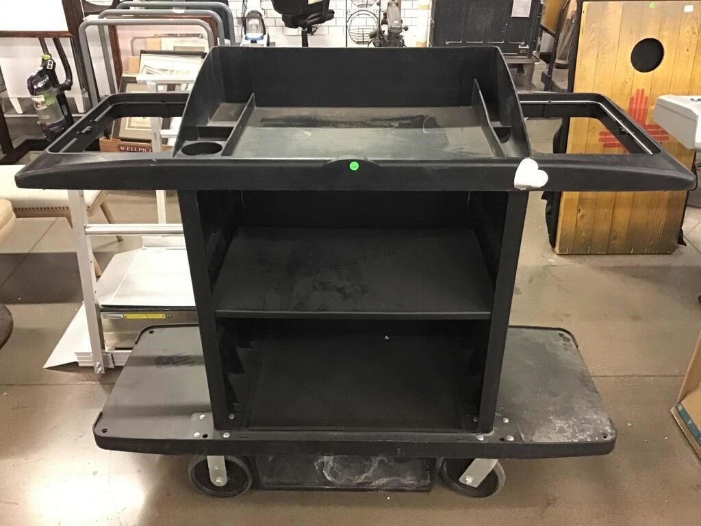 Large Rolling Rubbermaid Utility Cart