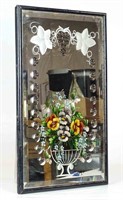 Early Paint Decorated Mirror