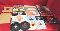 VTG Records 45 RPM Elvis, Dan Seals, The Tornadoes