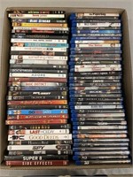 Box Of DVDs & Blu-Rays 70+