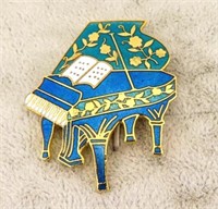 Grand Piano Brooch Pin