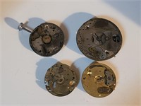 Lot old watch pieces