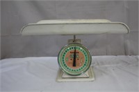 Vintage nursery scale, 19.75 X 11.75"