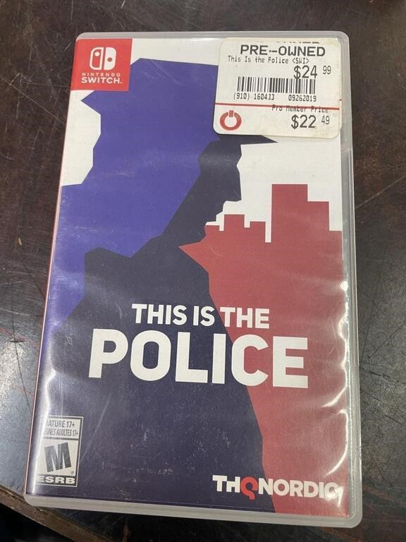 Nintendo Switch Game - this is the police