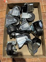 (10)  3"x1-1/4" Casters