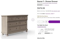 WR58 Keever 7 - Drawer Dresser
