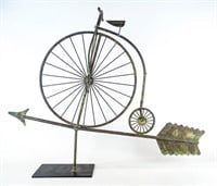 High Wheel Bicycle Weathervane