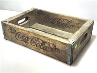1965 Coca-Cola Wood Bottle Crate