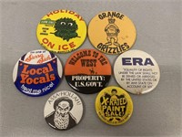 7 Various Vintage Pins