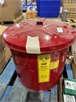 Justrite Oil Waste Can