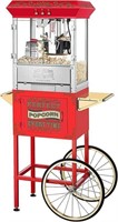 Great Northern 10 oz. Popcorn Machine with Cart