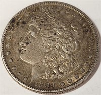 S 1884 MORGAN SILVER DOLLAR (Q14)