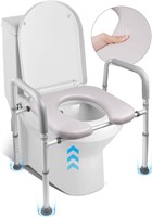$130  Hotodeal Toilet Seat Risers for Seniors  Hea