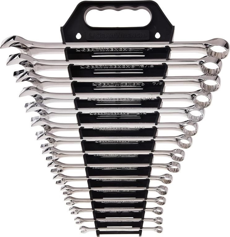 OF3167  GEARWRENCH Long Pattern Wrench Set 15 Pc.